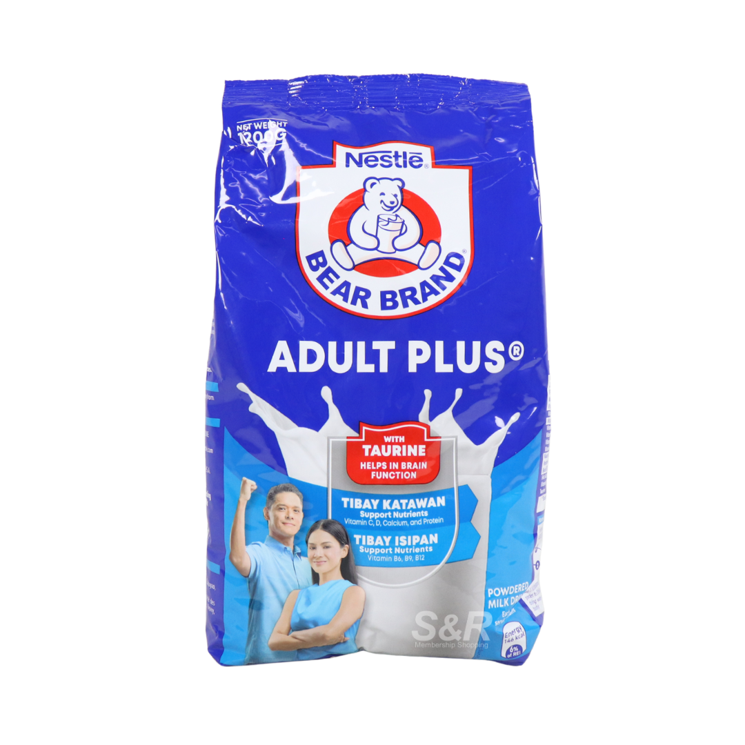 Bear Brand Adult Plus Powdered Milk Drink 1.2kg